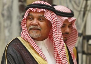 Saudi Arabia's Prince Bandar bin Sultan al-Saud
